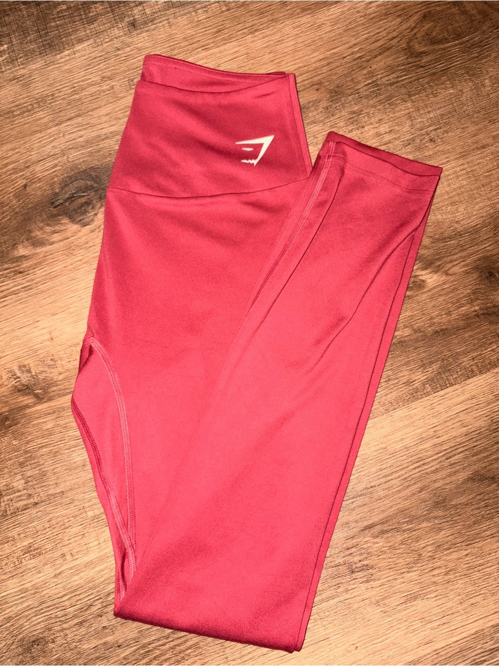 Gymshark Kids High-Waist Coral Pink Leggings